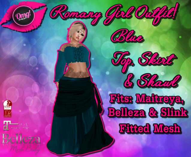 .:OMG:. Romany Blue {MeshBodies}