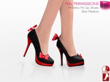 Full Perm MI Retro Pin Up Shoes For Slink Mid Feet