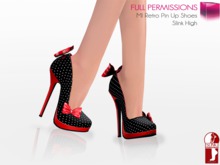 Full Perm MI Retro Pin Up Shoes For Slink High Feet