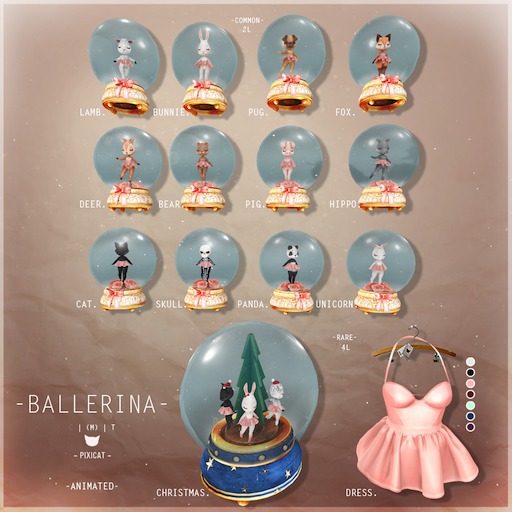 -Pixiecat-Ballerina.Dress (Fitted) RARE
