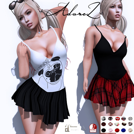 AdoreZ -Valen Dress HUD Colors