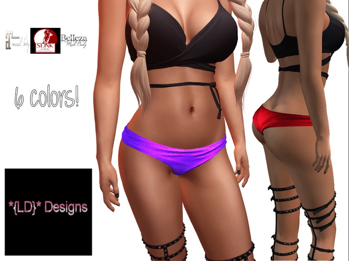 *{LD}* Designs Panties - 6 Colors - Shimmer