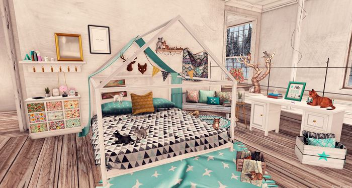 Luas Nordic Dreams Bed RARE