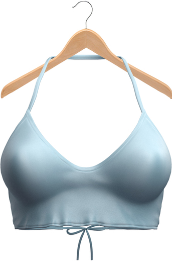 Blueberry - Rachel Mesh Crop Tops - Maitreya Lara, Belleza (All), Slink Physique Hourglass - Cloud