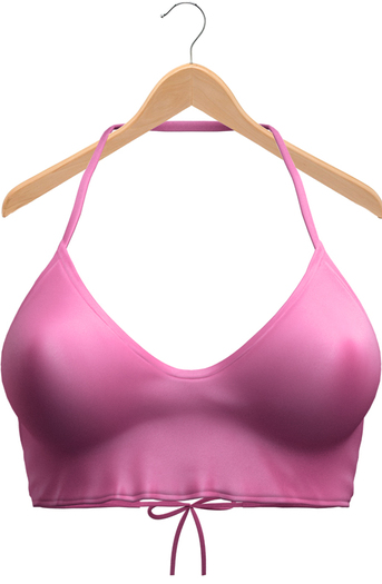 Blueberry - Rachel Mesh Crop Tops - Maitreya Lara, Belleza (All), Slink Physique Hourglass - Pink