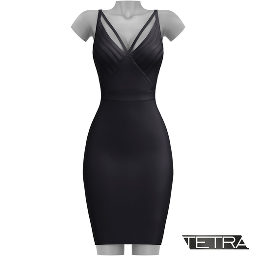 TETRA - Crystal Dress (Black)