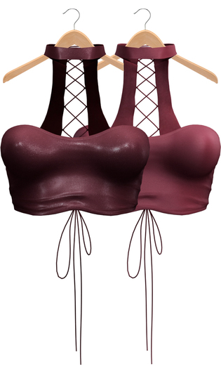 Blueberry - Anna Mesh Top - Maitreya Lara, Belleza (All), Slink Physique Hourglass - Cherry