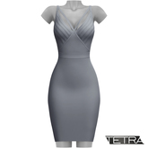 TETRA - Crystal Dress (Gray)