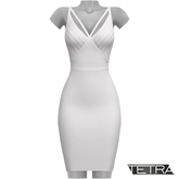 TETRA - Crystal Dress (White)