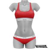 TETRA - Sporty Lingerie (Red)
