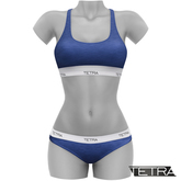 TETRA - Sporty Lingerie (Blue)