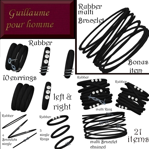 Mhaijik  Rubber Collection Boxed
