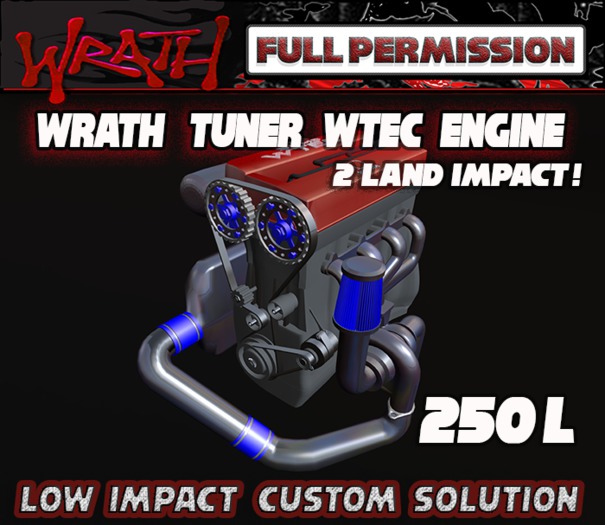 Wrath Tuner WTEC engine full perms