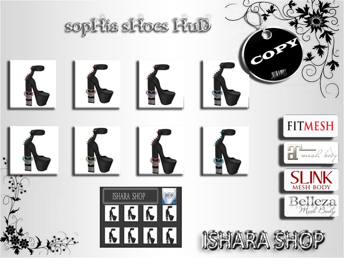 SOPHIA SHOES HUD BOX