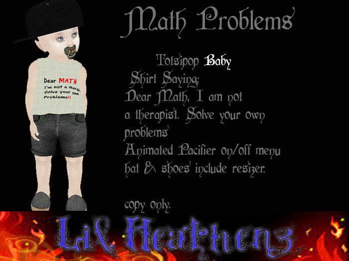 ~LH~Math Problems TP Baby Box
