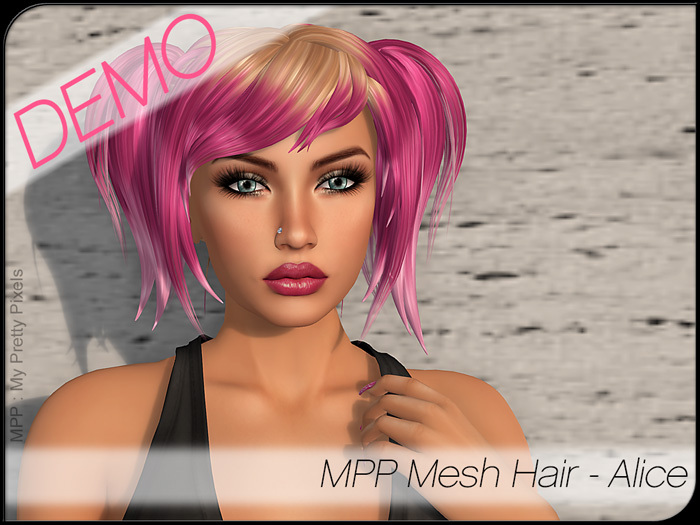 - MPP Mesh - Hair - Alice - DEMO