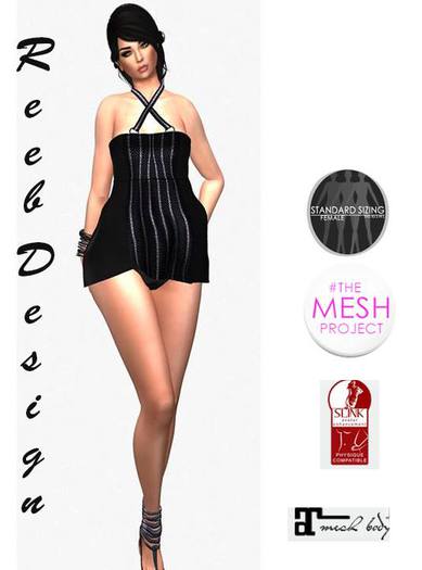 348 Reeb Design Nora Strapped Halter