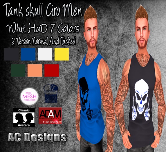Tank skull Ciro Men