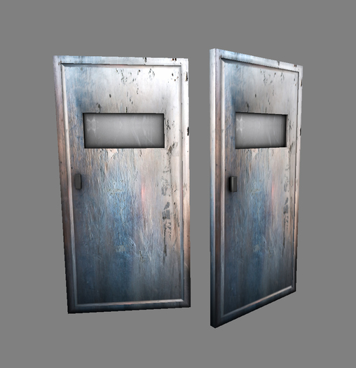 Steel Mesh Door - 1 Land Impact - Copy/Mod