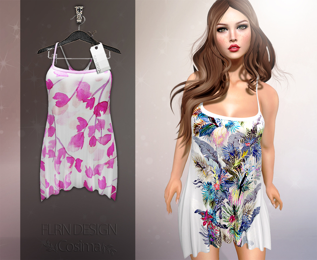 [FLRN] Cosima Dress Leaf