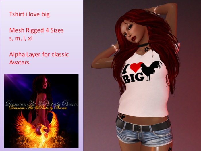 Tshirt i love big box