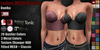 Gas ladies mesh bustier danika 20x3 colors with hud ad