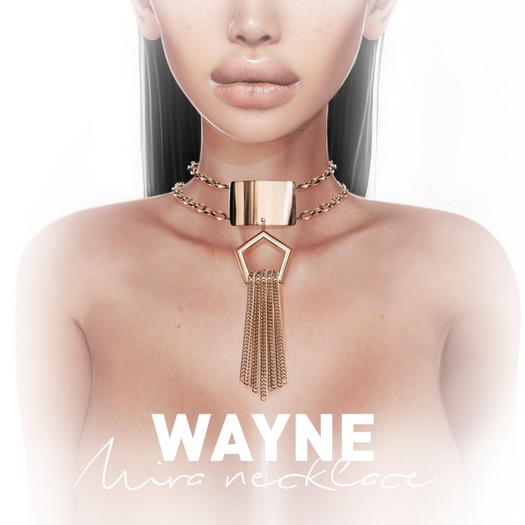 WAYNE / MIRA Necklace (ROSE)