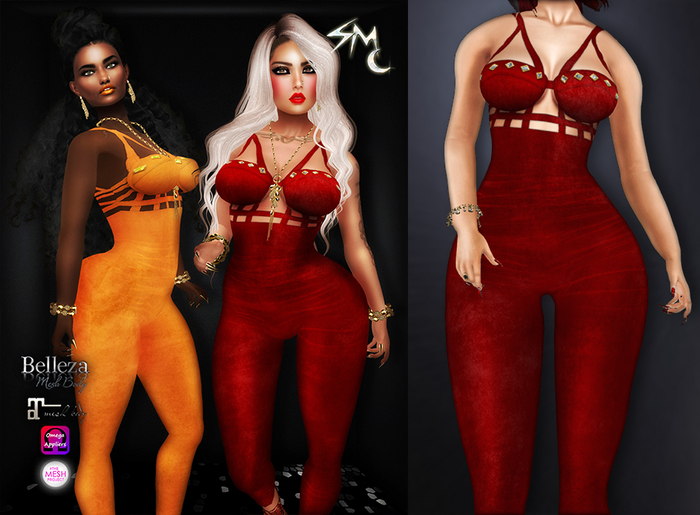 #SilverMoon Uma Jumpsuit Rouge [Appliers]