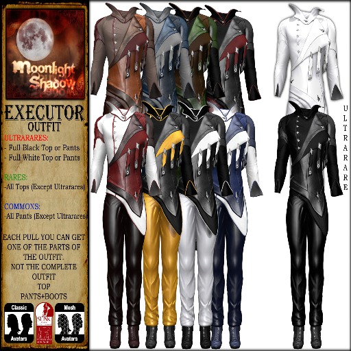 Moon_Sha Executor Outfit Pants B/R