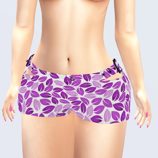 MoonRa Pink Belen Shorts