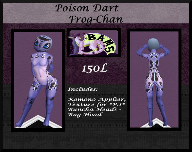 #BAMS Poison Dart Frog-Chan
