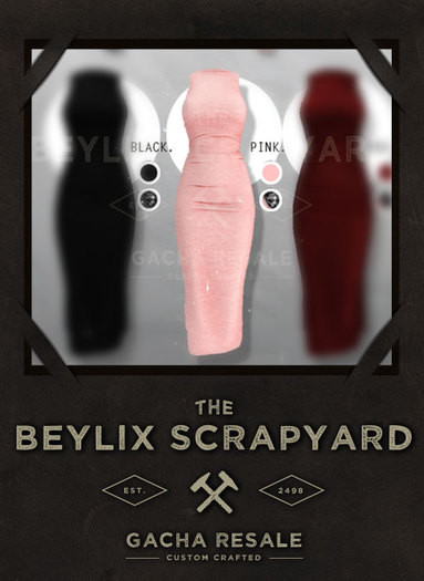 -Pixicat- Bastet.Dress - Pink (Fitted)