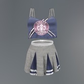 Purple Cheerleader Mesh Uniform box