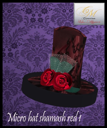 Micro hat shamash red 1