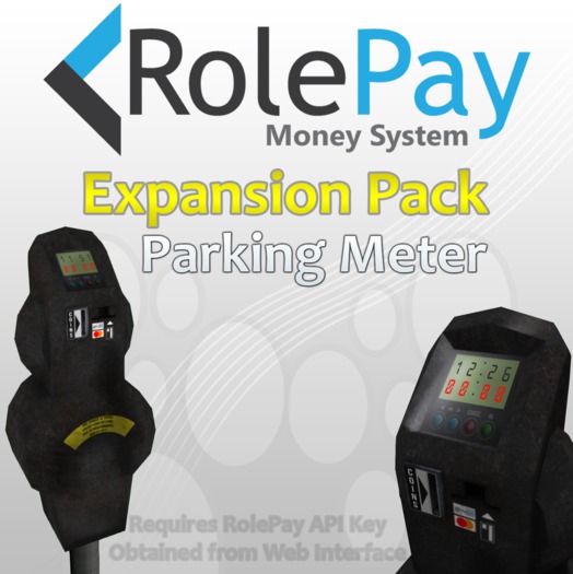 RolePay Money System Parking Meter Expansion Pack