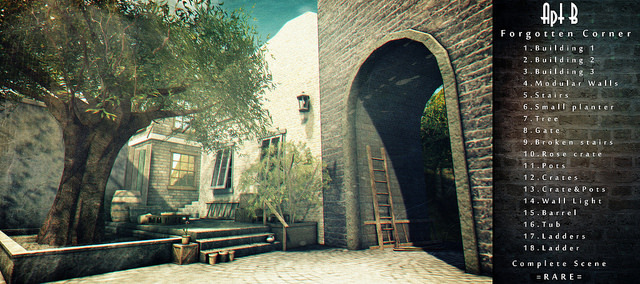 Apt B // Forgotten Corner - Crate&Pots