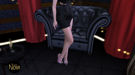 Second Life Marketplace - Lumi Noir - My Secret - Blood Splatter Heels
