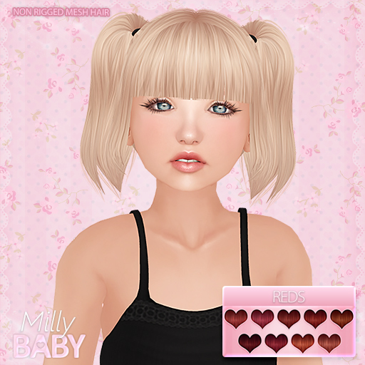 :*BABY*: Hair MILLY - Reds