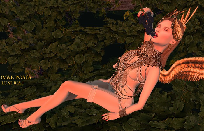 !M&E poses luxuria [pose/grape]