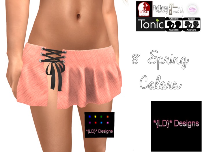 *{LD}* Tara Skirt - 8 Spring Colors