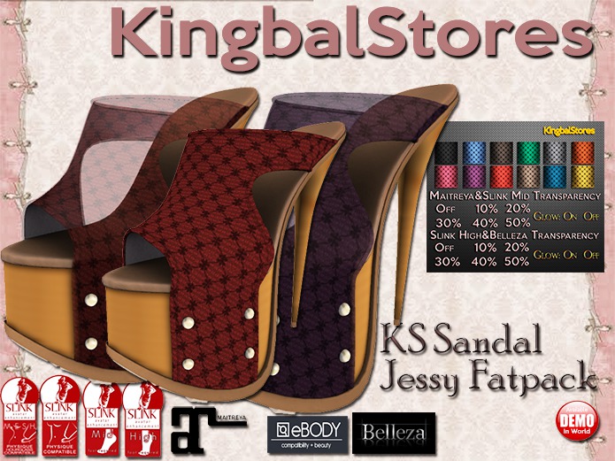 KS SANDAL JESSY FATPACK