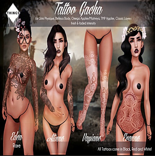 .Things.- Evanne Red Tattoo