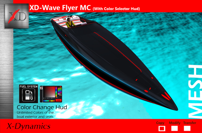 XD Wave Flyer MC  Speedboat Boxed