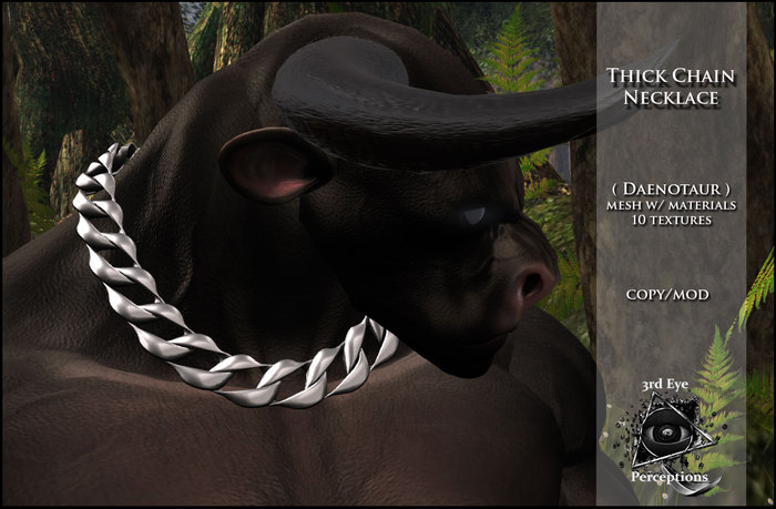 Thick Chain Necklace ( Daenotaur )
