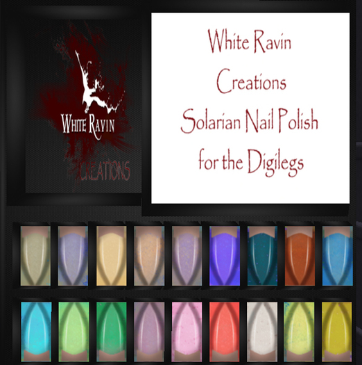 White Ravin Creations - Solarian Claw Nail Polish_18 