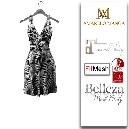 [AMARELO MANGA] - Melina Dress [DEMO]