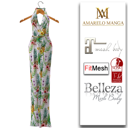 03 - [AMARELO MANGA] - Krica Dress