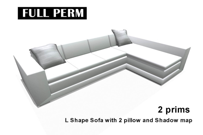 Full Perm L Shape sit Sofa