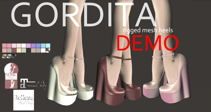 :: # MLT DEMO GORDITA heels - SLINK HIGH&MAITREYA&BELLEZA
