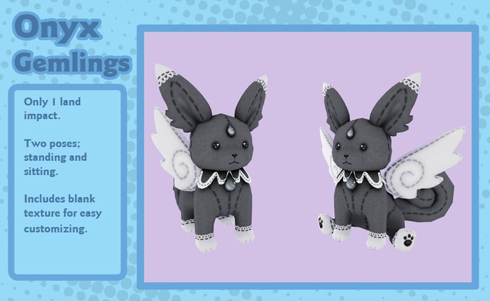  Liminality- Onyx Gemling Plushes 